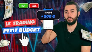 COMMENCER LE TRADING AVEC 500€ [upl. by Marchelle]