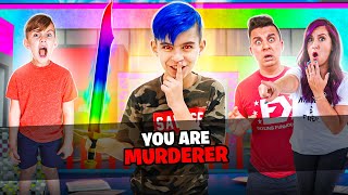 LUCKY MURDER MYSTERY 2 Roblox In Real Life FUNhouse Family [upl. by Eeclehc]