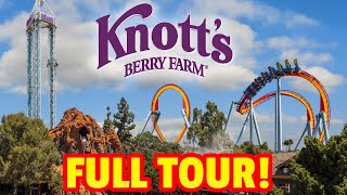 Knotts Berry Farm FULL TOUR  Everything You Need To Know About Knotts Berry Farm Before You Go [upl. by Vashtee488]