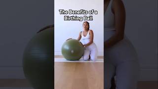 Stability Ball Bouncing as a Pregnancy Fitness Exercise [upl. by Renmus111]