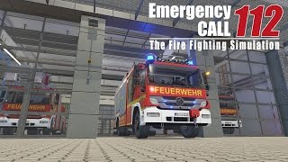 Emergency Call 112  The Fire Fighting Simulation – Trailer [upl. by Aisor]