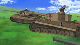 Sabaton  Panzerkampf AMV Girls und Panzer [upl. by Nahsed]