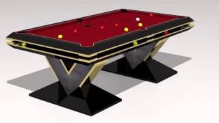 The Pharaoh Pool Table  3D animation [upl. by Frey]