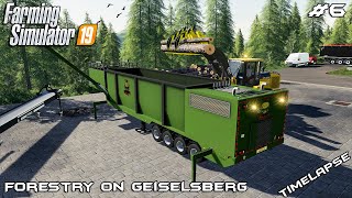 Making wood chips with The Beast  Forestry on Geiselsberg  Farming Simulator 19  Episode 6 [upl. by Leotie669]