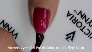 Victoria Vynn  Gel Polish Color  117 Flirty Blush [upl. by Krause]