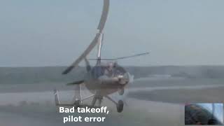 Gyrocopter Accidents Compilation [upl. by Nylaras897]