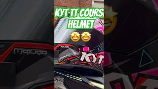 New KYT TT COURSE HELMET Comment if you want a full in depth video of this kawasakiz900 [upl. by Ayekan]