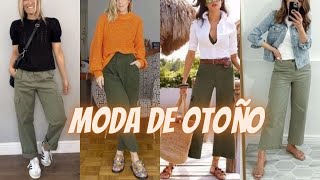 Looks que No Puedes Dejar PasarPantalones Verdes Olivo✨Looks You Cant Miss Olive Green Pants🎉 [upl. by Yenwat]