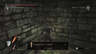 Demons Souls  Adjudicators Shield Location [upl. by Namra]