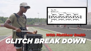 Glitch Snare Break Down with Matthew Smith  BAC24 [upl. by Ytirahs765]