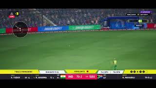 India vs South Africa Live Match  T20 2024  Fantasy Cricket amp Gameplay  Dream Team 25 [upl. by Rother]