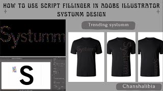 How to Script fillinger in adobe illustrator design  Systumm design  Tutorial systummm design [upl. by Esiuolyram]