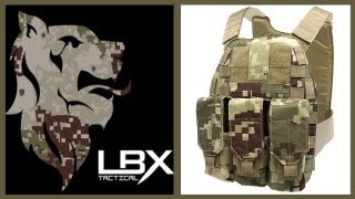 Airsoft GI  LBX Tactical Gear Featuring Project Honor Camo is Available now at AirsoftGI [upl. by Cristie709]