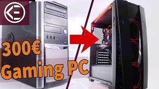 300 EURO GAMING PC 2018  VIEL LEISTUNG  gute Optik  wenig Geld  Es geht [upl. by Dulcle]