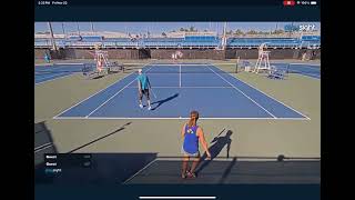 ITT 40 Senior Nationals 2024 Mixed Doubles Bergen vs Oklahoma [upl. by Ecinwahs593]