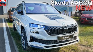 All New SKODA KAROQ 2024  Visual REVIEW interior amp exterior OVERVIEW [upl. by Cresida]