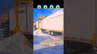 Snow plough truck  how to operate a snow plow truck shorts ytshorts short [upl. by Maxi]