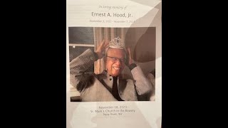 Ernest A Hood jr funeral november 18th  2023 [upl. by Hirst]