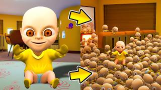 What If we SPAWN Millions Of Plushies in NEW Update The Baby In Yellow [upl. by Burwell]