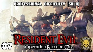 Resident Evil Operation Raccoon City  Professional Difficultly  Echo Six Story  Mission 7 [upl. by Kutzenco]