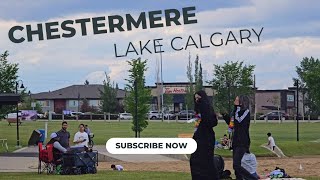 Chestermere Lake Calgary Tour  View Takeoffwithvishal calgary canada [upl. by Rezeile301]