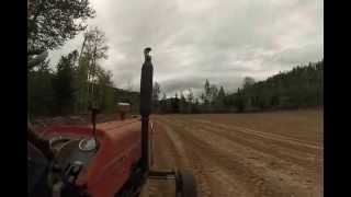 May 2013  New hayfield Tilling [upl. by Oiludbo91]