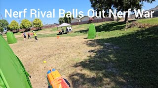 Nerf War Rival Balls Out Gameplay Footage [upl. by Gean]