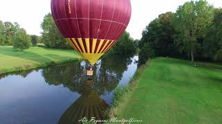 Vol du 28 aout 2017 à Maintenon par Air Pegasus Montgolfières [upl. by Demmer]