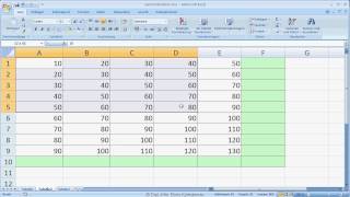 Lektion06Excel2007Summenfunktion [upl. by Eocsor]