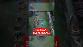 Recall Recall Lagi 😂 mobilelegends mlbb montage short [upl. by Nomrah]