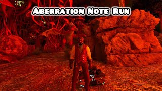 Aberration Note Run Ark Ascended [upl. by Moor]