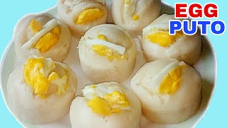 Rice cake lagyan ng itlog MASARAP NA MERYENDA Must try [upl. by Halladba]