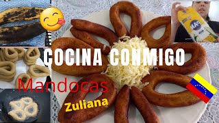 COCINA CONMIGO  Receta Mandocas Zuliana🤤Anímate a prepararlas  Kristel Liliana [upl. by Eenimod]