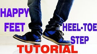 How to do the Heel Toe  Happy Feet  Nishant Nair Tutorial [upl. by Epuladaugairam672]