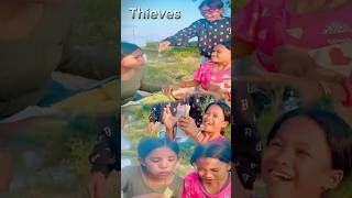 ចោរលួចម្ជូរ😂🤤 thieves edit funny wildrice food [upl. by Yemerej300]