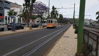 Lisbon Trams 550 on Line 15 Lisbon on 160524 [upl. by Ambrose734]