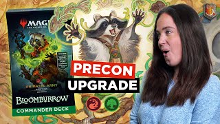 “Animated Army” Precon Upgrade  Bloomburrow  The Command Zone 621  MTG EDH Magic Gathering [upl. by Nednyl]