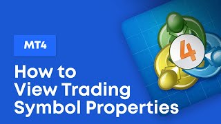 How to View Trading Symbol Properties [upl. by Melisse]