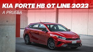 KIA Forte GT Line Hatchback 2022 a prueba look deportivo gran equipamiento y un manejo discreto [upl. by Ot]