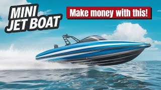 Mini Jet Boat The Ultimate Water Adventure Awaitsminiboat jetboat [upl. by Cicely547]