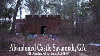 Abandoned Castle Savannah GA [upl. by Esinal]