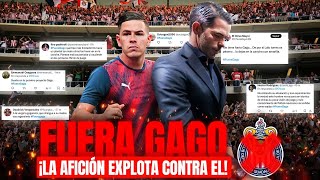 🚨Noticias Chivas Hoy FUERA FERNANDO GAGO FUERA TORRES Afición Estalla ante estos dos en Chivas [upl. by Nickerson]