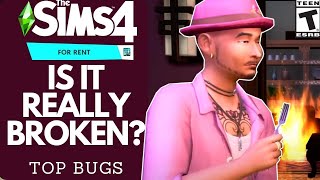 For Rent Broken Sims 4 Bugs [upl. by Danae648]