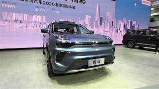 2021 Chery EQ5 Ant EV Walkaround—China Auto Show—2021款奇瑞蚂蚁EV，外观与内饰高清实拍 [upl. by Sallyanne953]