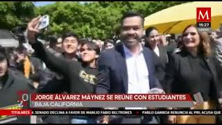 Milenioresumen de la visita de Máynez a CETYS Universidad Campus Tijuana [upl. by Hafeetal]