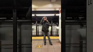 subway fit check 🪐 ootd nyc fashion [upl. by Bonaparte]