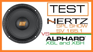 TEST Hertz SV1651 vs Hannibal X6 L8 \ H4 [upl. by Mehcanem]