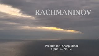 Rachmaninov Prelude in G sharp minor Op32 No12 [upl. by Aztinaj]