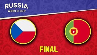 FIFA World Cup 2018  Česko  Portugalsko  Final  CZSK [upl. by Orman346]