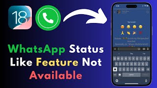 WhatsApp Status Like Option Not Showing Solution is Here [upl. by Alano796]